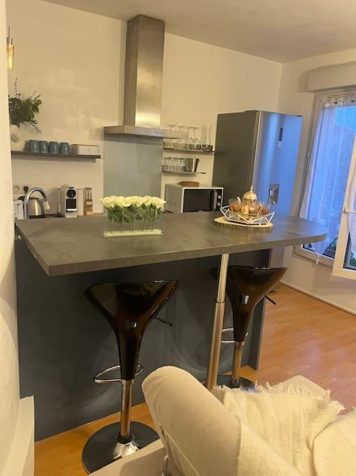 Wondersuite Appartement - Centre Ville Avec Parking Couvert -15Mn De Paris Et 10 Mn De Stade De France, Wifi, Netflix Deuil-la-Barre Eksteriør bilde